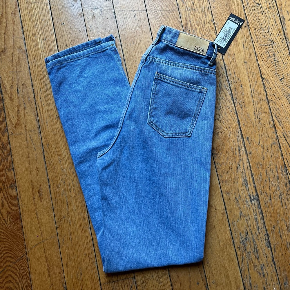 NASTY GAL | split hem jeans. - Picture 3 of 7